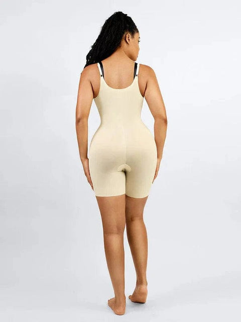 CurvyPower | Australia shapewear bodysuit Open Bust Plus Size Tummy Control Shapewear Bodysuit