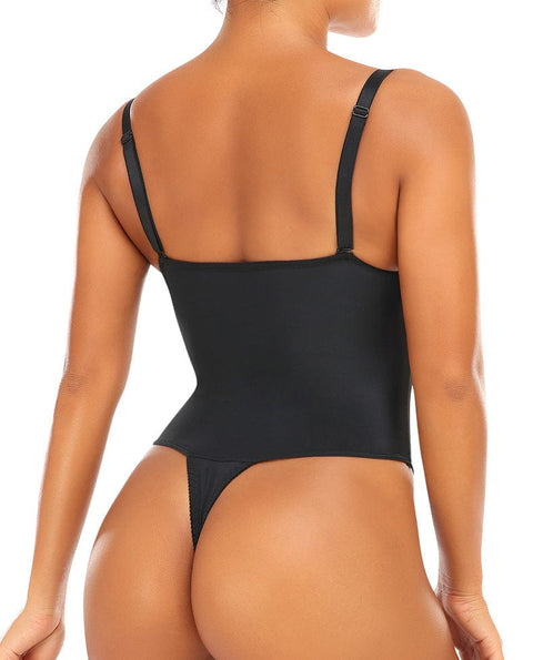 Curvypower | Australia shapewear bodysuit Seamless Tummy Control Shaping Bodysuit with Built-In Bra