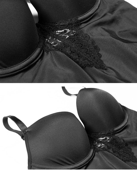 Curvypower | Australia shapewear bodysuit Seamless Tummy Control Shaping Bodysuit with Built-In Bra