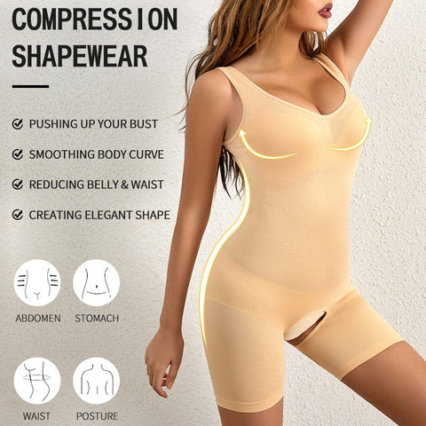 Curvypower | Australia shapewear bodysuit Women's Abdomen and Waist Pospartum Shaper Bodysuit