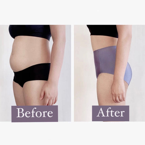 Curvypower | Australia Shapewear Seamless High Waist Underwear Solid Color Abdomen Hips Fat Burning Body Sculpting