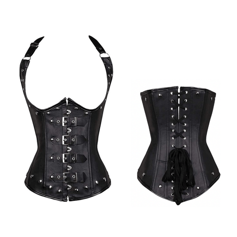 Curvypower | Australia Shapewear Women's Gothic Waist Trainer Top Underbust Corsets