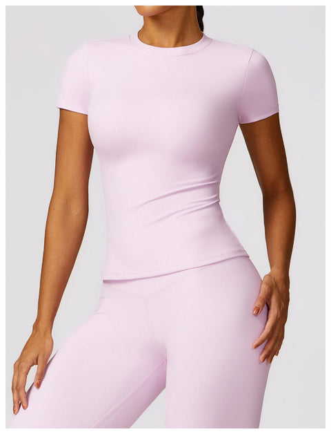 Curvypower | Australia Shirts & Tops Activewear Quick Dry Gym Shaping Shirt Tops for Women