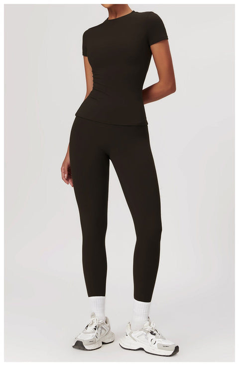 Curvypower | Australia Shirts & Tops Activewear Quick Dry Gym Shaping Shirt Tops for Women