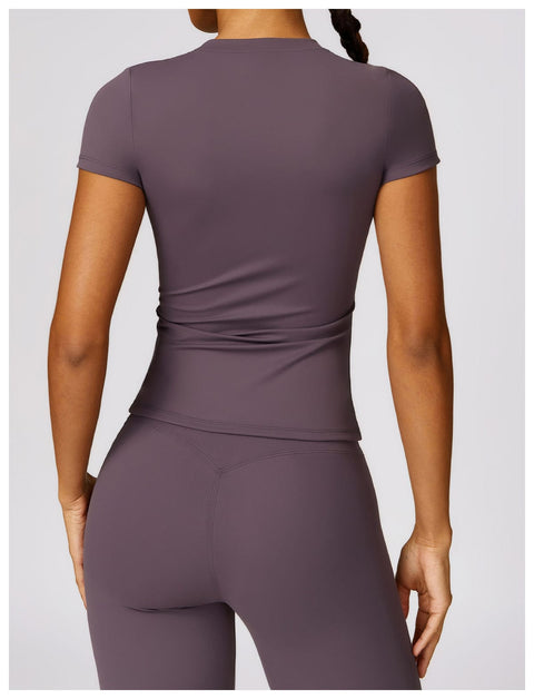 Curvypower | Australia Shirts & Tops Activewear Quick Dry Gym Shaping Shirt Tops for Women