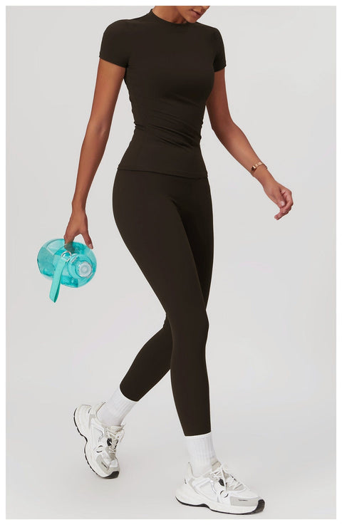 Curvypower | Australia Shirts & Tops Activewear Quick Dry Gym Shaping Shirt Tops for Women