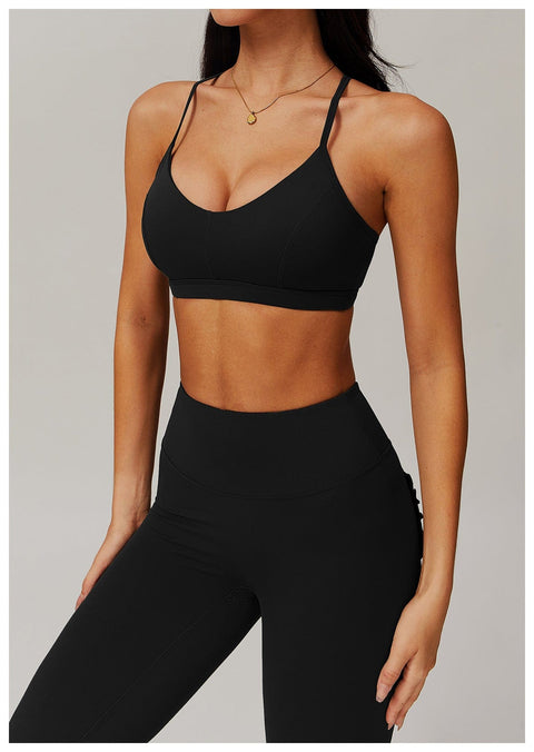 Curvypower | Australia Sports Bra Black / S High-Support Sports Bra for Women with Removable Pads