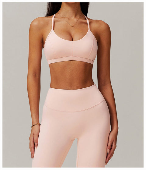 Curvypower | Australia Sports Bra Pink / S High-Support Sports Bra for Women with Removable Pads