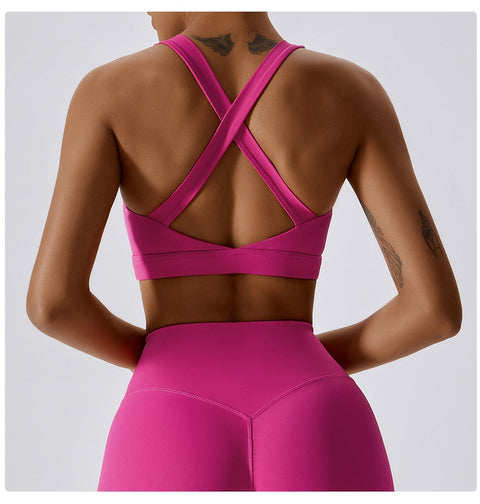 Curvypower | Australia Sports Bra Shockproof Wireless Supportive Sports Bra for Women