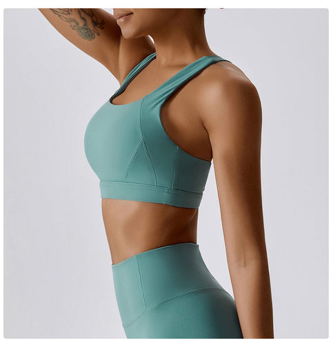 Curvypower | Australia Sports Bra Shockproof Wireless Supportive Sports Bra for Women