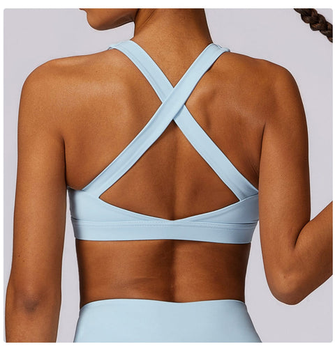 Curvypower | Australia Sports Bra Shockproof Wireless Supportive Sports Bra for Women