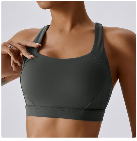 Curvypower | Australia Sports Bra Shockproof Wireless Supportive Sports Bra for Women