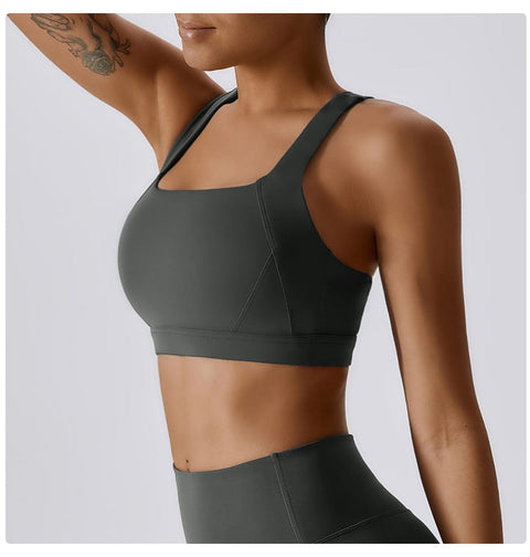 Curvypower | Australia Sports Bra Shockproof Wireless Supportive Sports Bra for Women