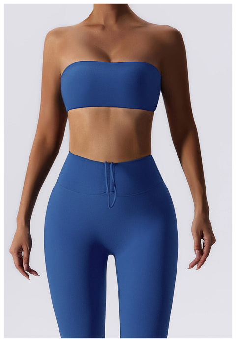 Curvypower | Australia Sports Bra Women Strapless Tube Top Fitness Yoga Bandeau Bra