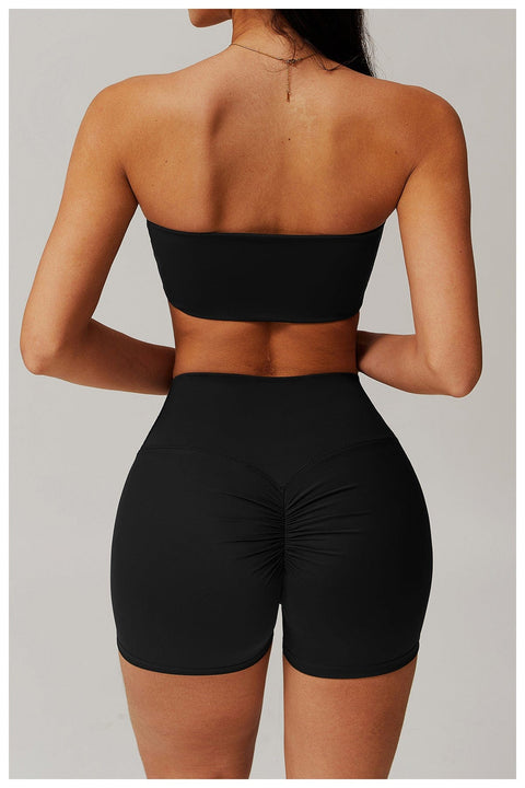 Curvypower | Australia Sports Bra Women Strapless Tube Top Fitness Yoga Bandeau Bra