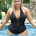 Curvypower | Australia Swimwear Black / M One Piece Plus Size Swimsuit Body Shaper