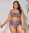 Curvypower | Australia Swimwear Leopard / L Women's Plus Size Bikini Two Piece Swimwear