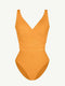 Curvypower | Australia Swimwear One Piece Plunge Low Back Tummy Control Shaper Swimsuit