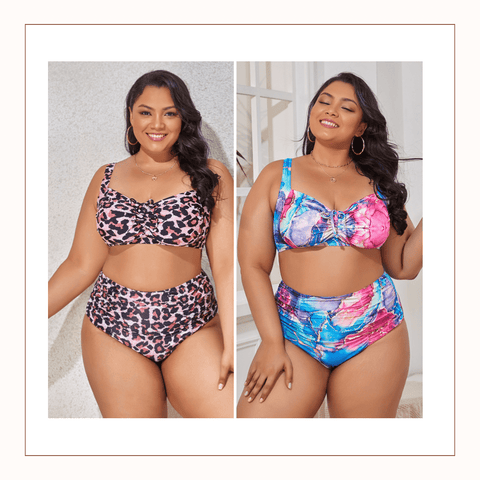 Curvypower | Australia Swimwear Women's Plus Size Bikini Two Piece Swimwear