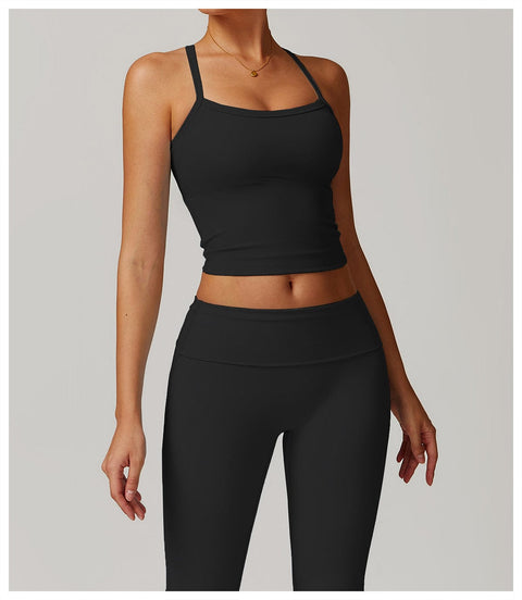 Curvypower | Australia Tank Top Black / S Women's Spaghetti Strap Cami Sleeveless Shaping Tank Top