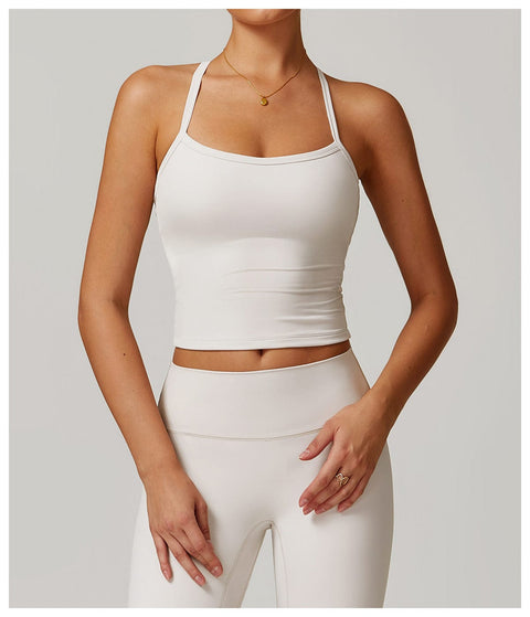Curvypower | Australia Tank Top Pearl Grey / S Women's Spaghetti Strap Cami Sleeveless Shaping Tank Top