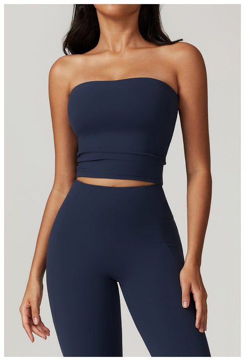 Curvypower | Australia Tank Top Seamless Strapless Quick-Dry Shaping Tube Tank Top for Women