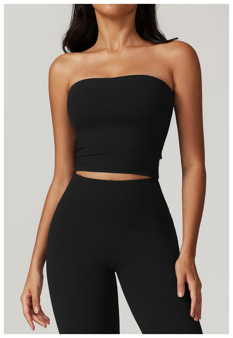 Curvypower | Australia Tank Top Seamless Strapless Quick-Dry Shaping Tube Tank Top for Women