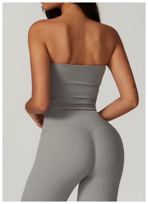 Curvypower | Australia Tank Top Seamless Strapless Quick-Dry Shaping Tube Tank Top for Women