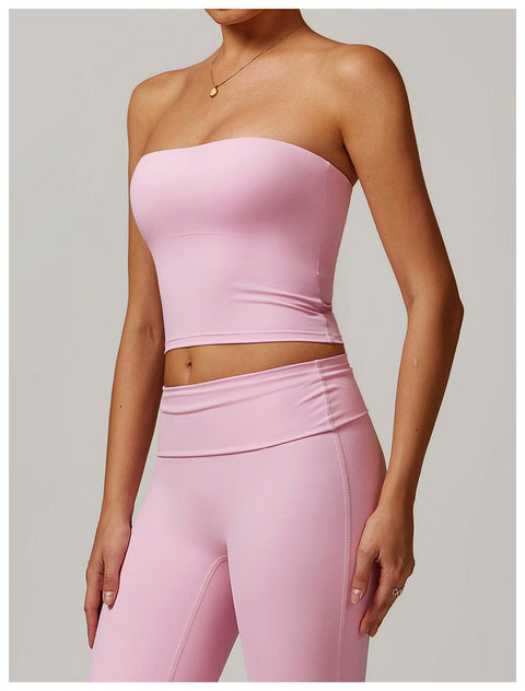Curvypower | Australia Tank Top Seamless Strapless Quick-Dry Shaping Tube Tank Top for Women