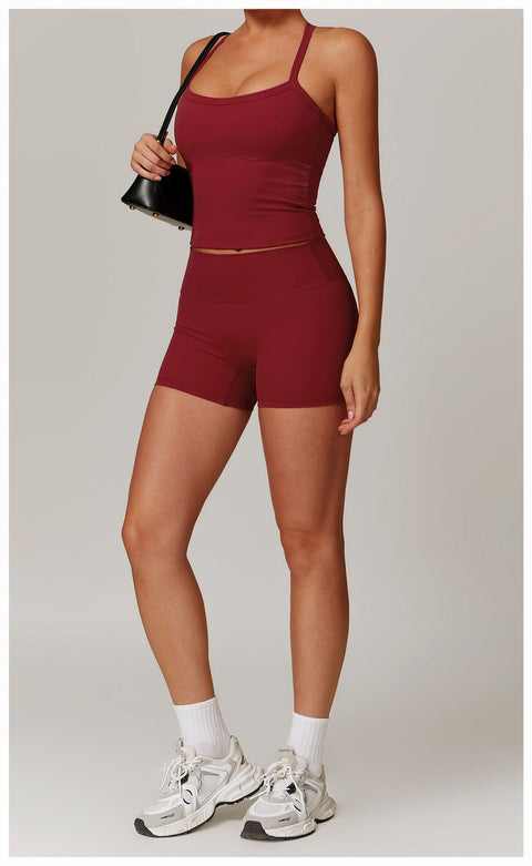 Curvypower | Australia Tank Top Women's Spaghetti Strap Cami Sleeveless Shaping Tank Top