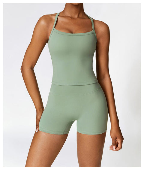 Curvypower | Australia Tank Top Women's Spaghetti Strap Cami Sleeveless Shaping Tank Top