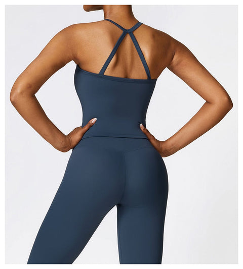 Curvypower | Australia Tank Top Women's Spaghetti Strap Cami Sleeveless Shaping Tank Top