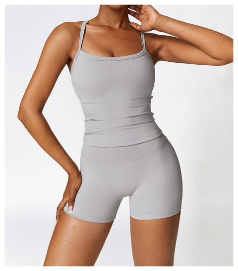 Curvypower | Australia Tank Top Women's Spaghetti Strap Cami Sleeveless Shaping Tank Top