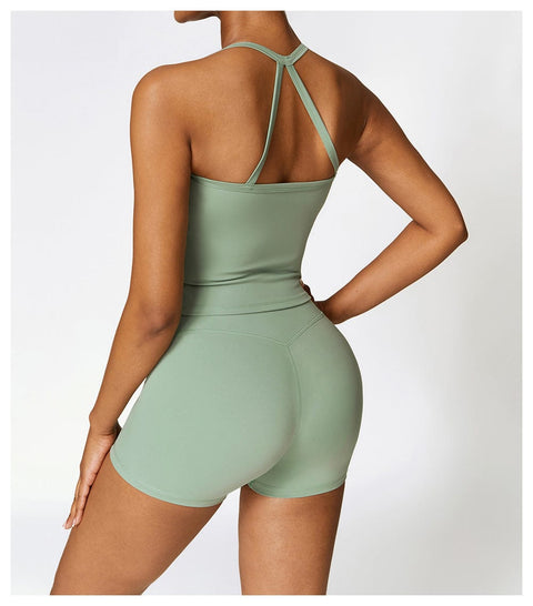 Curvypower | Australia Tank Top Women's Spaghetti Strap Cami Sleeveless Shaping Tank Top