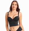 Curvypower | Australia Underwear Black / 34B Women's Corset with Built in longline Bra