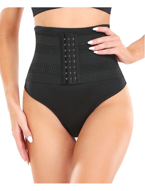 Curvypower | Australia Underwear Black / S High Waist Trainer Shaping Underwear with Hook and Eye Closure