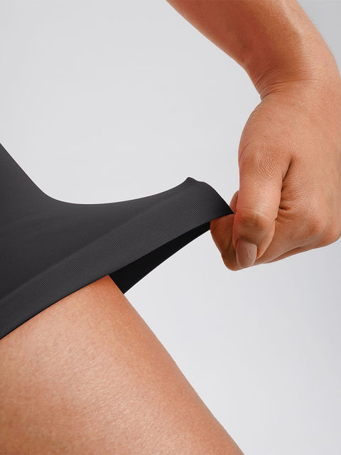 Curvypower | Australia Women's Apparel > Shapewear > Bodysuits Invisible Zip Seamless Shapewear Bodysuit with Tummy Control