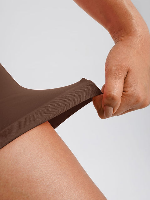 Curvypower | Australia Women's Apparel > Shapewear > Bodysuits Invisible Zip Seamless Shapewear Bodysuit with Tummy Control