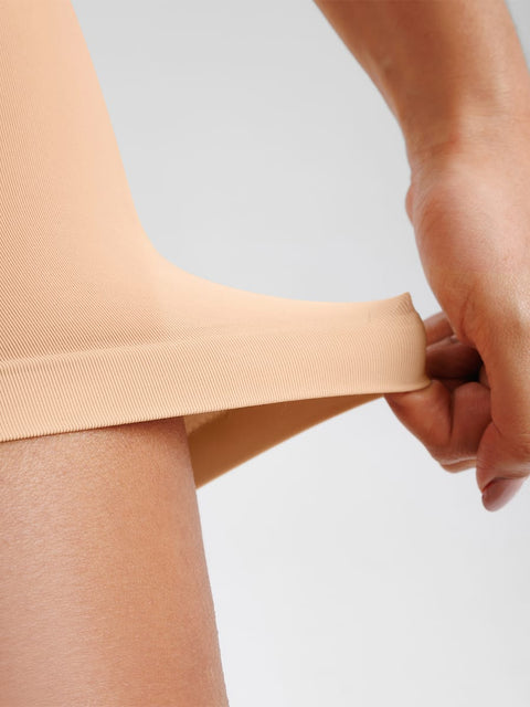 Curvypower | Australia Women's Apparel > Shapewear > Bodysuits Invisible Zip Seamless Shapewear Bodysuit with Tummy Control