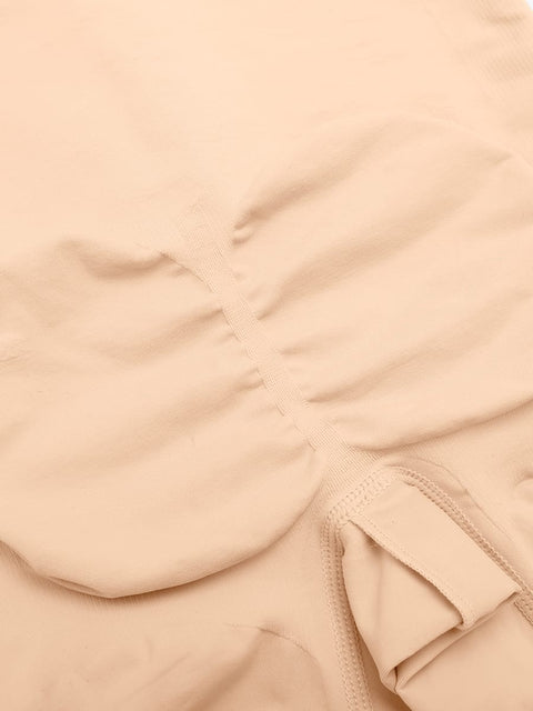 Curvypower | Australia Women's Apparel > Shapewear > Bodysuits Invisible Zip Seamless Shapewear Bodysuit with Tummy Control