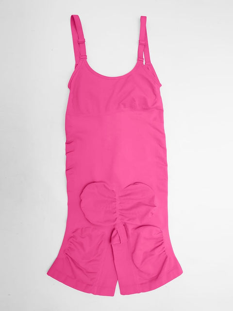 Curvypower | Australia Women's Apparel > Shapewear > Bodysuits Invisible Zip Seamless Shapewear Bodysuit with Tummy Control