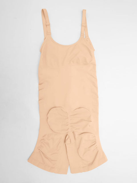 Curvypower | Australia Women's Apparel > Shapewear > Bodysuits Invisible Zip Seamless Shapewear Bodysuit with Tummy Control