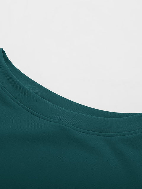 Curvypower | Australia Women's Apparel > Shapewear > Bodysuits Seamless Shapewear Bodysuit with Tummy Control & Crew Neck