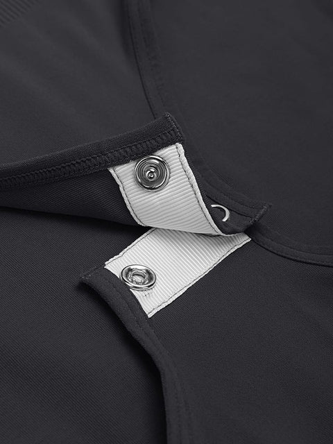 Curvypower | Australia Women's Apparel > Shapewear > Bodysuits Seamless Shapewear Bodysuit with Tummy Control & Crew Neck