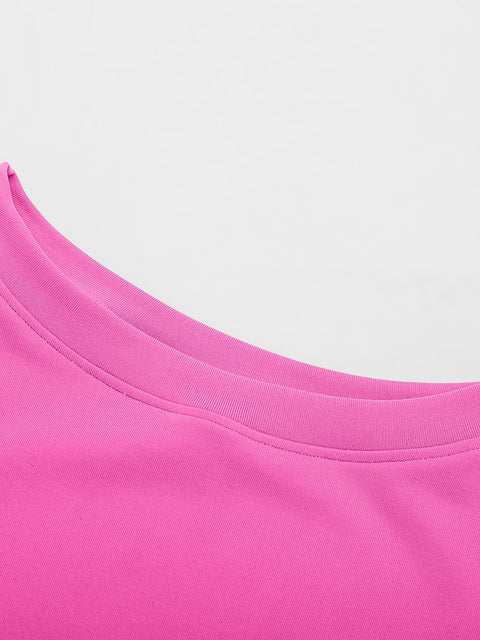 Curvypower | Australia Women's Apparel > Shapewear > Bodysuits Seamless Shapewear Bodysuit with Tummy Control & Crew Neck