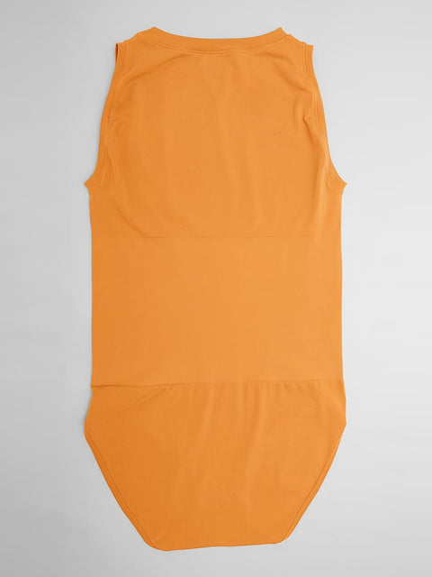 Curvypower | Australia Women's Apparel > Shapewear > Bodysuits Seamless Shapewear Bodysuit with Tummy Control & Crew Neck