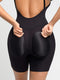 CurvyPower shapewear bodysuit Plunge Low-Back Mid-Thigh Shapewear Bodysuit With Built-in Removable Hip Pads