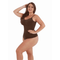 CurvyPower thong bodysuit Dark Brown / XS/S Seamless Thong Backless ShapeWear Bodysuit With Adjustable Straps