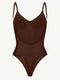 CurvyPower thong bodysuit Seamless Thong Backless ShapeWear Bodysuit With Adjustable Straps