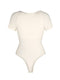 CurvyPower | UK thong bodysuit Short Sleeve Plus Size Belly Control Thong Shapewear Bodysuit